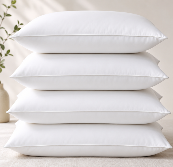 King Size Pillows Set of 4, Soft Supportive