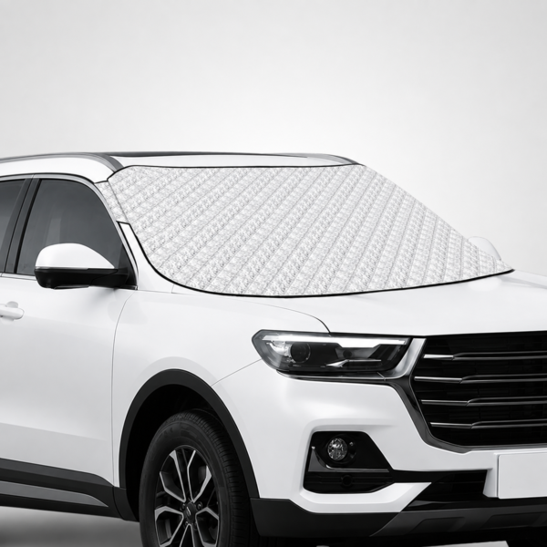 Sun Protection Car Windscreen 142 x 96 cm: 3 Seconds Foldable 99% UV Blockage